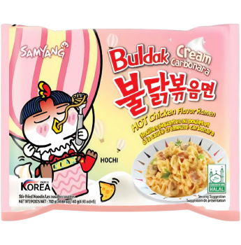 SAMYANG - Buldak Creamy Carbonara Hot Chicken Flavor Ramen 140g